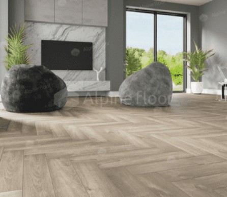 SPC ламинат Alpine Floor Parquet light ДУБ НАТУРАЛЬНЫЙ ОТБЕЛЕННЫЙ ЕСО 13-5